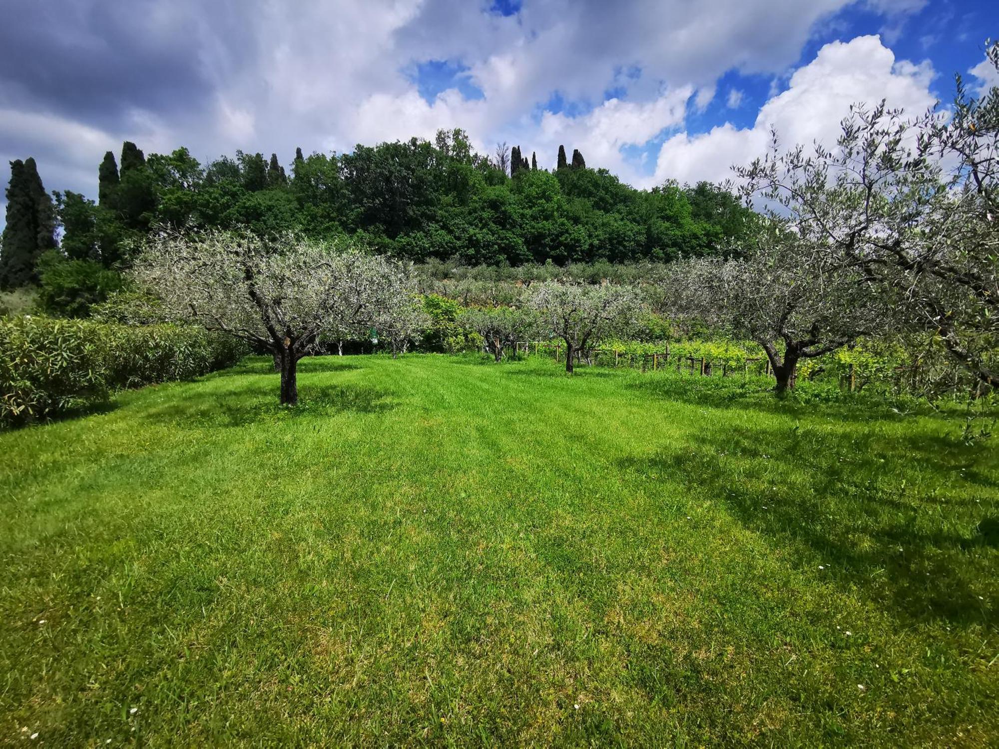 Casa Ghirlanda Con Piscina E Campo Da Tennis 拉齐塞 外观 照片